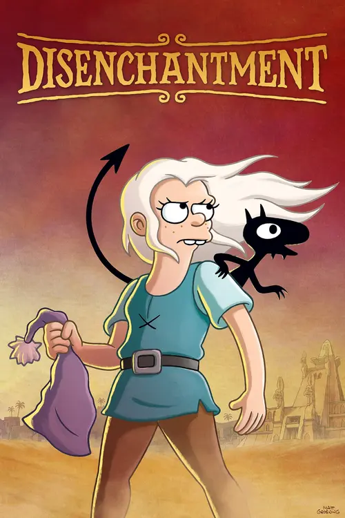 Download Disenchantment (Season 1 4) Hindi Dubbed Complete Netflix WEB Series 480p | 720p HDRip 1 disenchantment season 1
