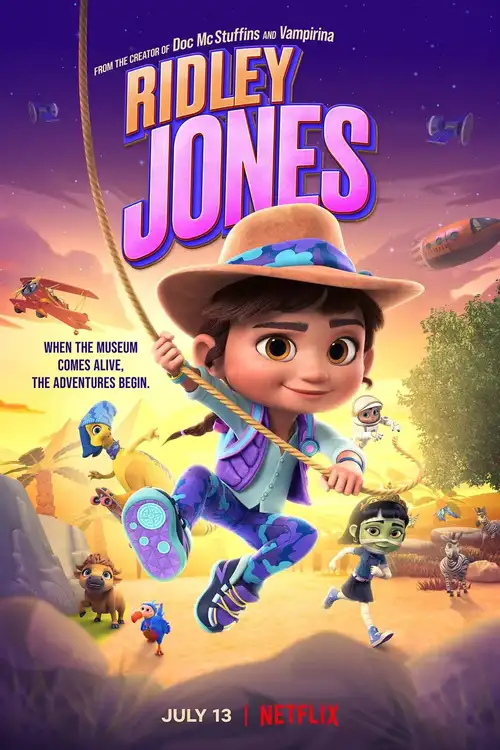 Download Ridley Jones (2021) Season 1 Dual Audio {Hindi English} Complete NetFlix WEB Series 480p | 720p HDRip 1 ridley jones 2021