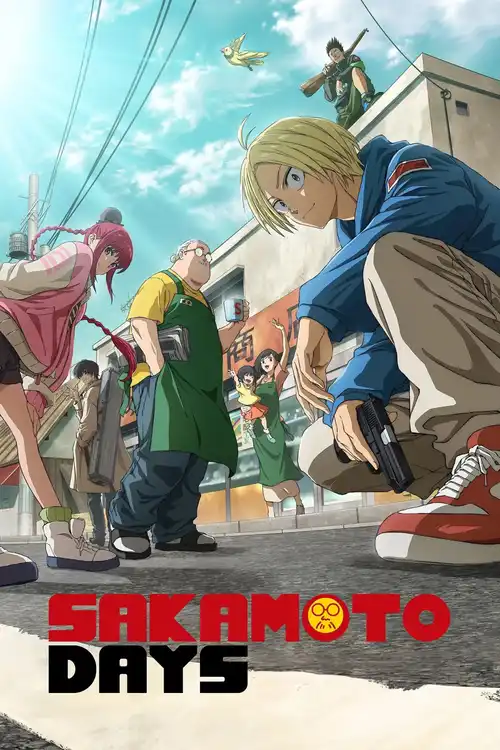 Download Sakamoto Days (S01 Part 01 & 02) Multi Audio {Hindi ORG 5.1 – English – Japanese} Anime Series 720p & 1080p WEB DL 13 sakamoto days s01